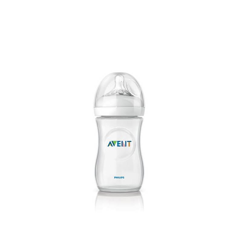 Kojenecká láhev AVENT 260ml Natural PP, 1 ks, mléčná, kojenecká, láhev, avent, 260ml, natural, mléčná