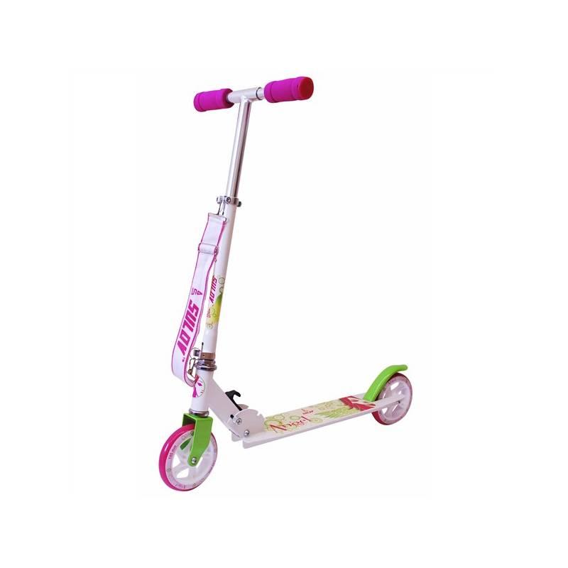 Koloběžka Sulov ANGEL dívčí bílá, koloběžka, sulov, angel, dívčí, bílá