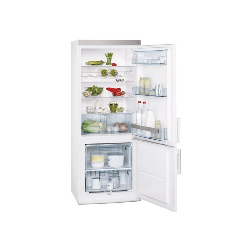 Kombinace chladničky s mrazničkou AEG S52900CSW0 bílá, kombinace, chladničky, mrazničkou, aeg, s52900csw0, bílá