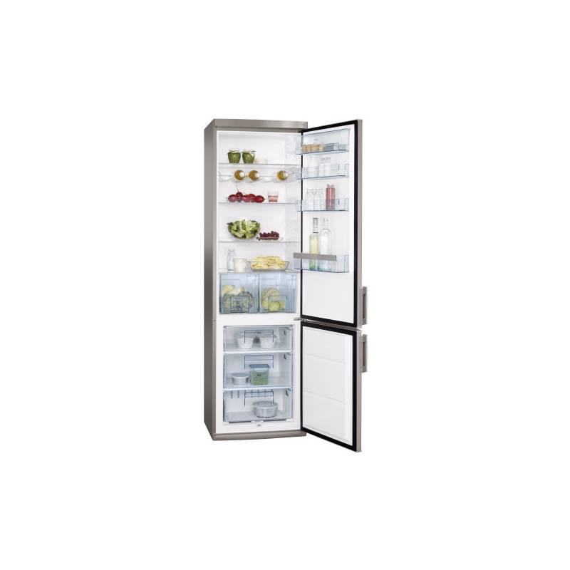 Kombinace chladničky s mrazničkou AEG S54000CSS1, kombinace, chladničky, mrazničkou, aeg, s54000css1