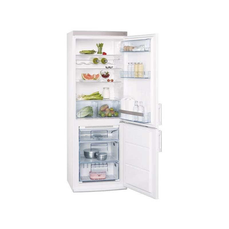 Kombinace chladničky s mrazničkou AEG S73200CNW1 bílá, kombinace, chladničky, mrazničkou, aeg, s73200cnw1, bílá