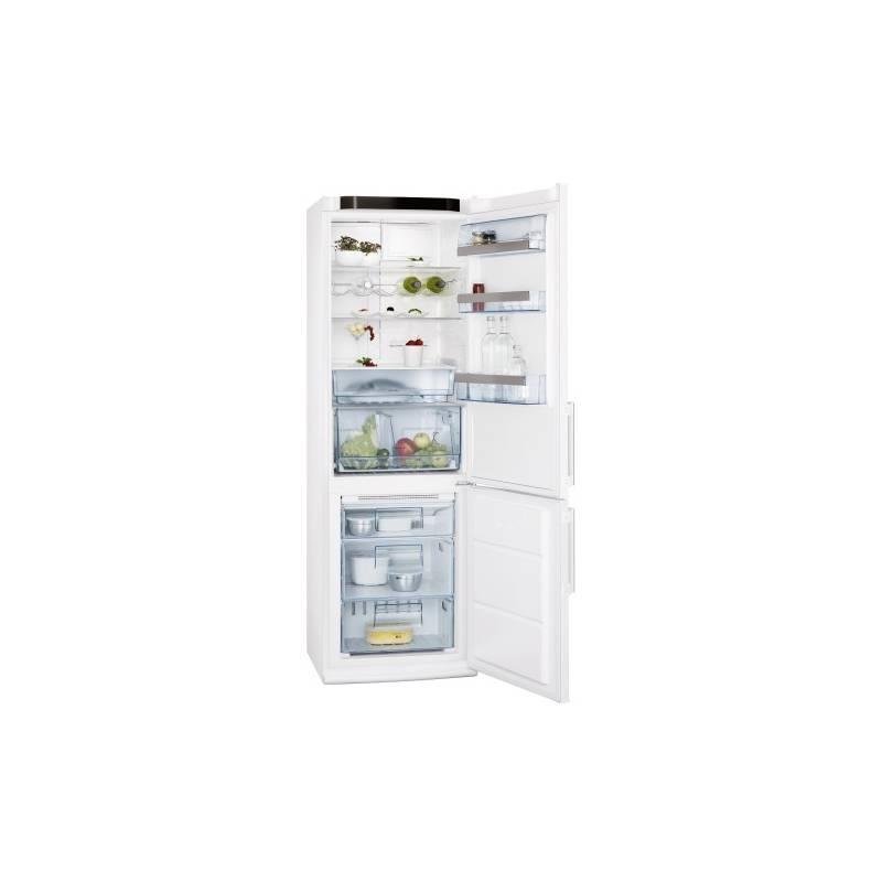 Kombinace chladničky s mrazničkou AEG S83200CMW1 bílá, kombinace, chladničky, mrazničkou, aeg, s83200cmw1, bílá
