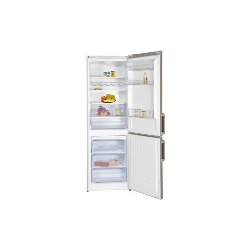 Kombinace chladničky s mrazničkou Beko CS 234030 X nerez, kombinace, chladničky, mrazničkou, beko, 234030, nerez