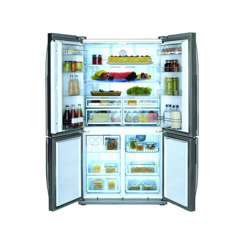 Kombinace chladničky s mrazničkou Beko GNE 114612 FX nerez, kombinace, chladničky, mrazničkou, beko, gne, 114612, nerez