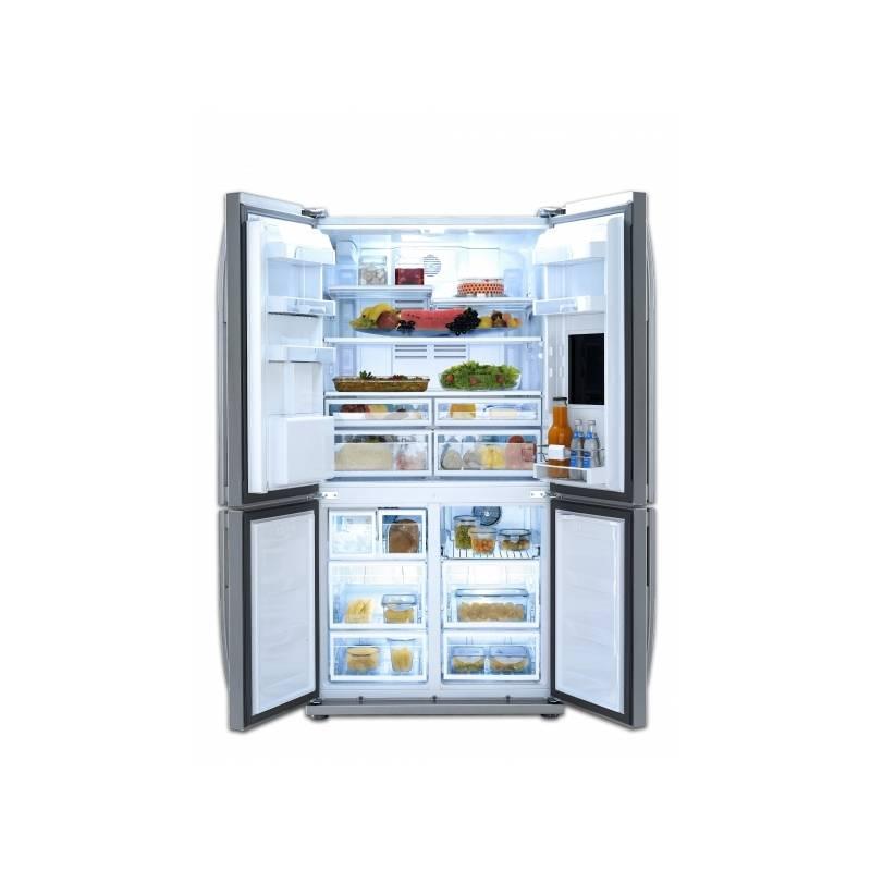 Kombinace chladničky s mrazničkou Beko GNE 134630X nerez, kombinace, chladničky, mrazničkou, beko, gne, 134630x, nerez