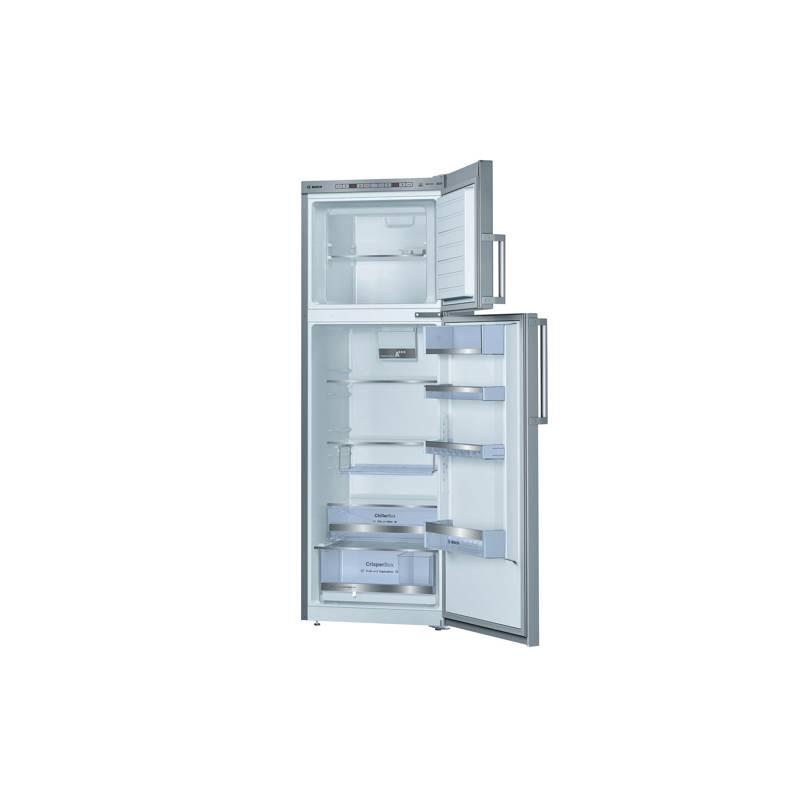Kombinace chladničky s mrazničkou Bosch KDE33AL40 stříbrná, kombinace, chladničky, mrazničkou, bosch, kde33al40, stříbrná