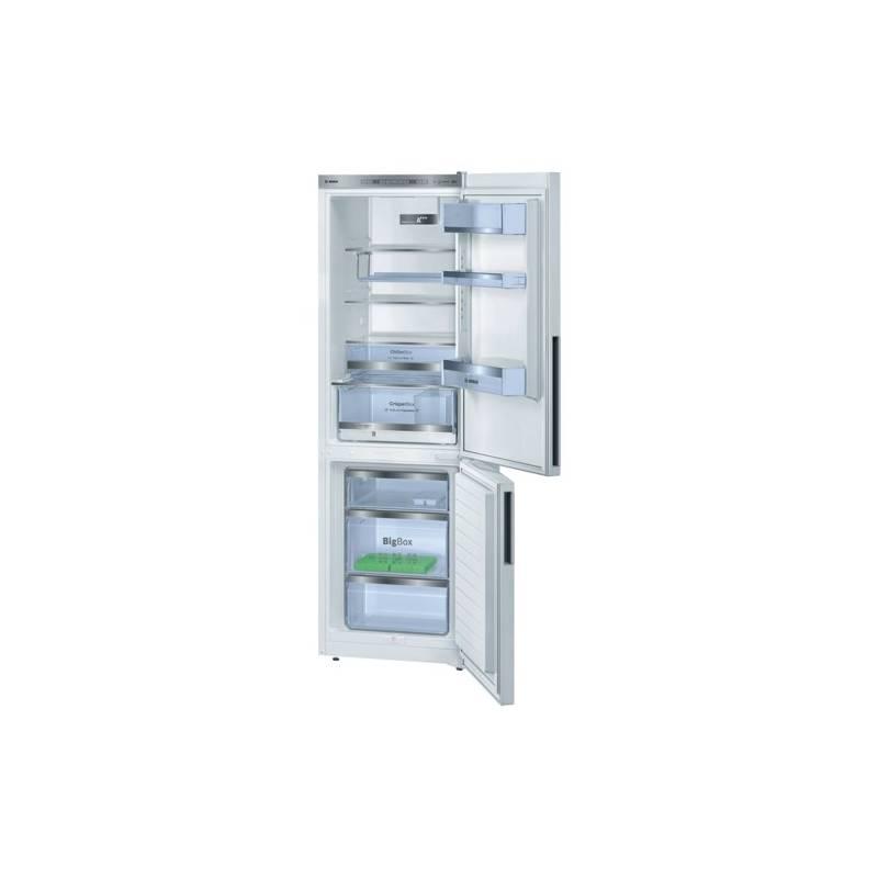 Kombinace chladničky s mrazničkou Bosch KGE36AW41 bílá barva, kombinace, chladničky, mrazničkou, bosch, kge36aw41, bílá, barva