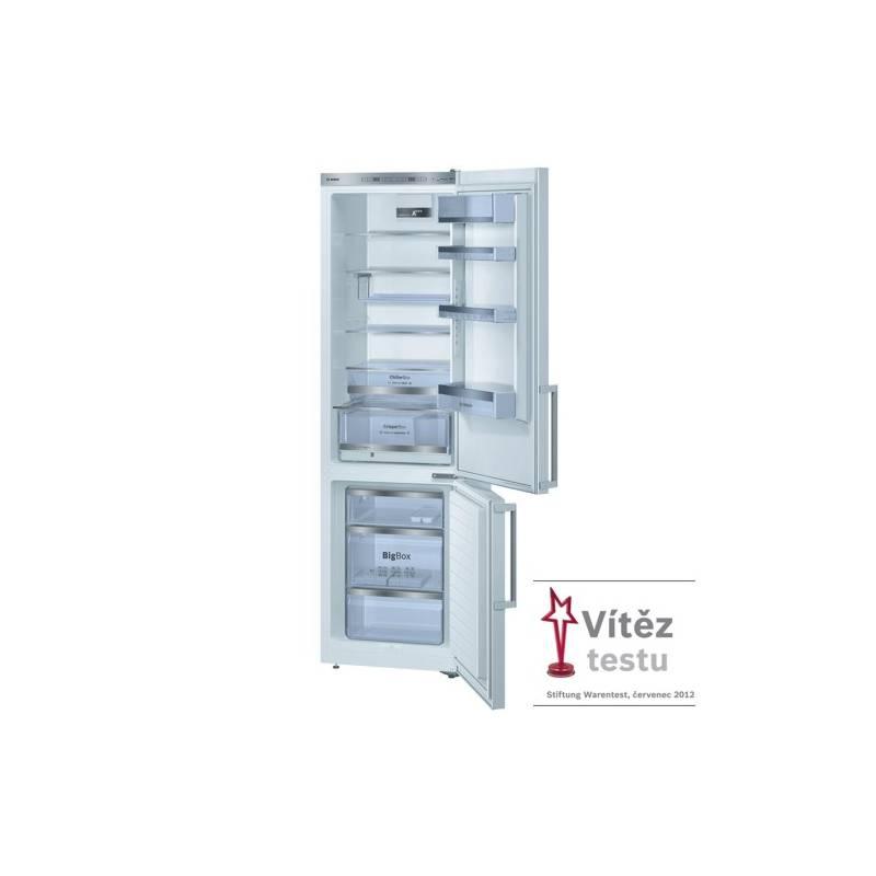 Kombinace chladničky s mrazničkou Bosch KGE39AW40 bílá barva, kombinace, chladničky, mrazničkou, bosch, kge39aw40, bílá, barva