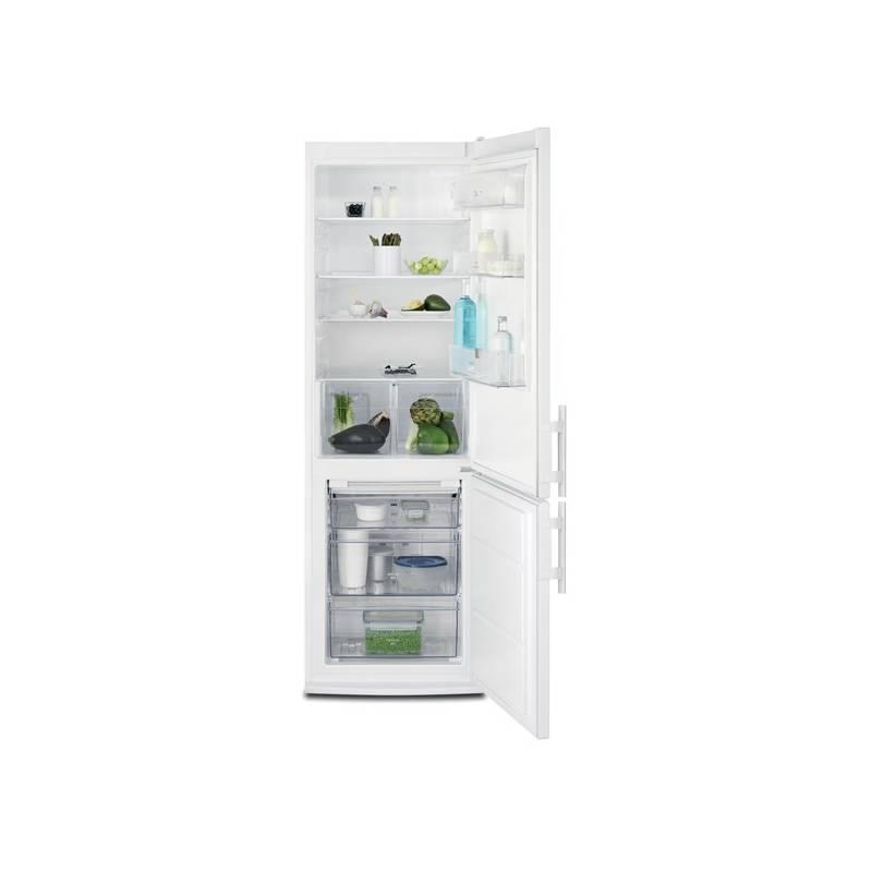 Kombinace chladničky s mrazničkou Electrolux EN3440COW bílá, kombinace, chladničky, mrazničkou, electrolux, en3440cow, bílá