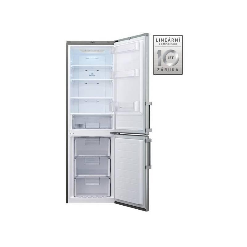 Kombinace chladničky s mrazničkou LG GBB539PVHPB stříbrná, kombinace, chladničky, mrazničkou, gbb539pvhpb, stříbrná