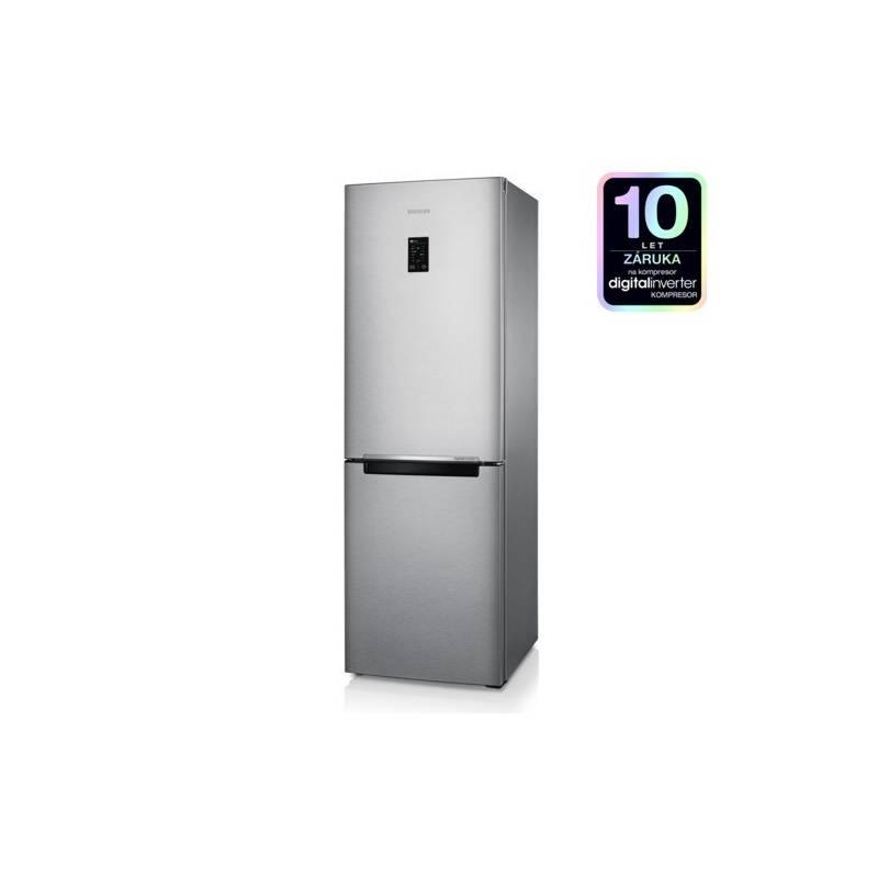 Kombinace chladničky s mrazničkou Samsung RB29FERNDSA stříbrná, kombinace, chladničky, mrazničkou, samsung, rb29ferndsa, stříbrná