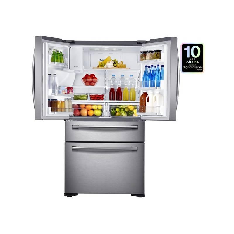 Kombinace chladničky s mrazničkou Samsung RF24FSEDBSR/EO, kombinace, chladničky, mrazničkou, samsung, rf24fsedbsr