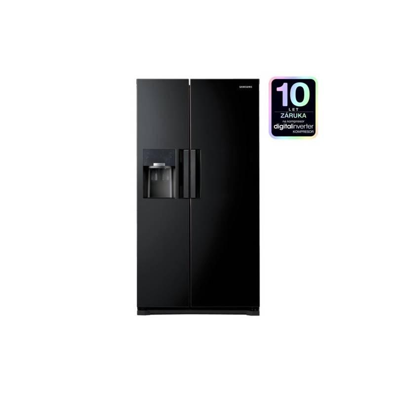 Kombinace chladničky s mrazničkou Samsung RS7768FHCBC/EF černé, kombinace, chladničky, mrazničkou, samsung, rs7768fhcbc, černé