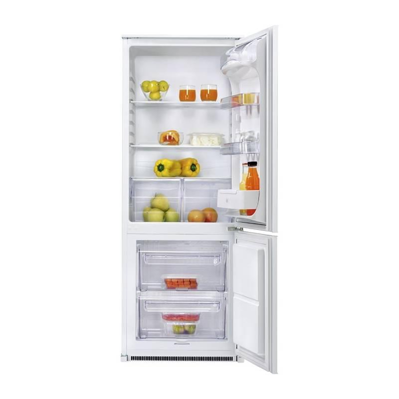Kombinace chladničky s mrazničkou Zanussi ZBB24430SA bílá, kombinace, chladničky, mrazničkou, zanussi, zbb24430sa, bílá