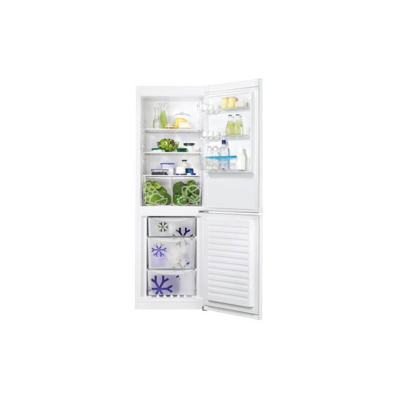 Kombinace chladničky s mrazničkou Zanussi ZRB34210WA, kombinace, chladničky, mrazničkou, zanussi, zrb34210wa