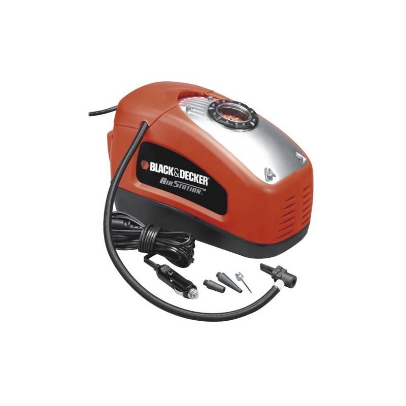 Kompresor Black-Decker ASI 300 stříbrný/červený, kompresor, black-decker, asi, 300, stříbrný, červený