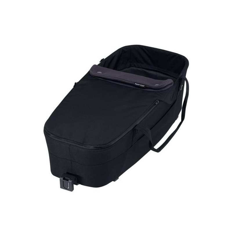 Korba hluboká ke kočárku Maxi-Cosi Mura Soft Total Black, korba, hluboká, kočárku, maxi-cosi, mura, soft, total, black