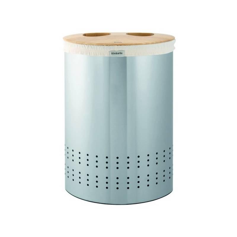 Koš na prádlo Brabantia Selector 2 x 20 l, mat/ocel, koš, prádlo, brabantia, selector, mat, ocel