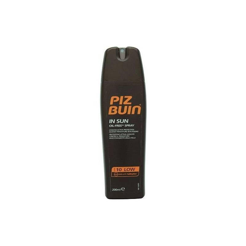 Kosmetika Piz Buin In Sun Spray SPF10 200ml (Sprej na opalování SPF10), kosmetika, piz, buin, sun, spray, spf10, 200ml, sprej, opalování