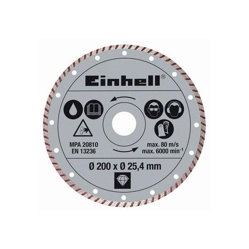 Kotouč diamantový turbo Einhell, 200x25,4 mm k řezačkám TPR 200/2 a RT-SC 560 U, kotouč, diamantový, turbo, einhell, 200x25, řezačkám, tpr, 200