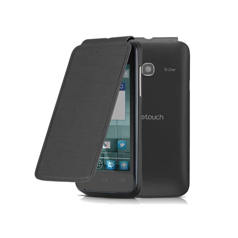 Kryt na mobil ALCATEL ONETOUCH flip pro ONETOUCH M´Pop (807391) černý, kryt, mobil, alcatel, onetouch, flip, pro, pop, 807391, černý