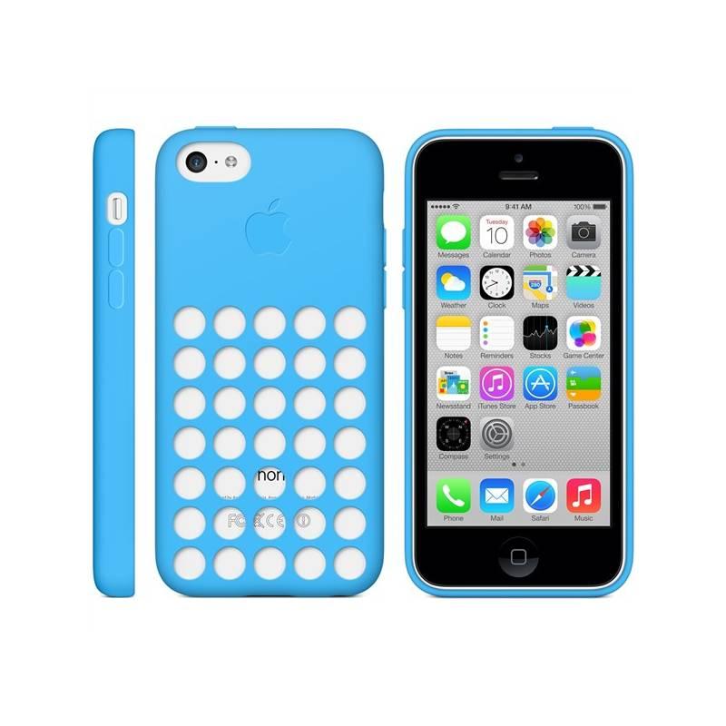 Kryt na mobil Apple pro iPhone 5c Case (MF035ZM/A) modrý, kryt, mobil, apple, pro, iphone, case, mf035zm, modrý
