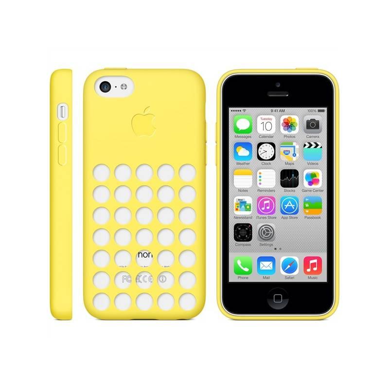 Kryt na mobil Apple pro iPhone 5c Case (MF038ZM/A) žlutý, kryt, mobil, apple, pro, iphone, case, mf038zm, žlutý
