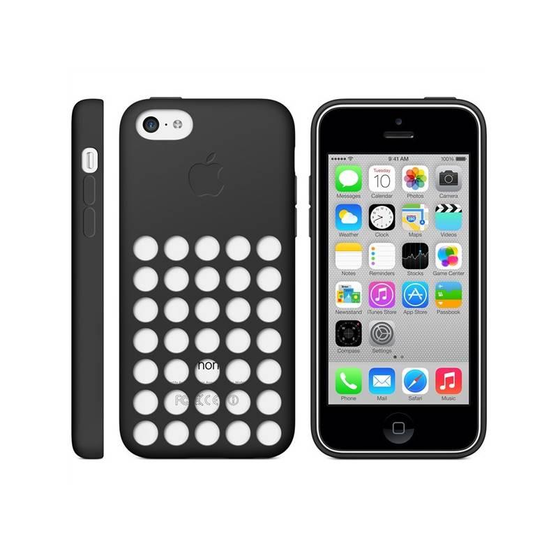 Kryt na mobil Apple pro iPhone 5c Case (MF040ZM/A) černý, kryt, mobil, apple, pro, iphone, case, mf040zm, černý