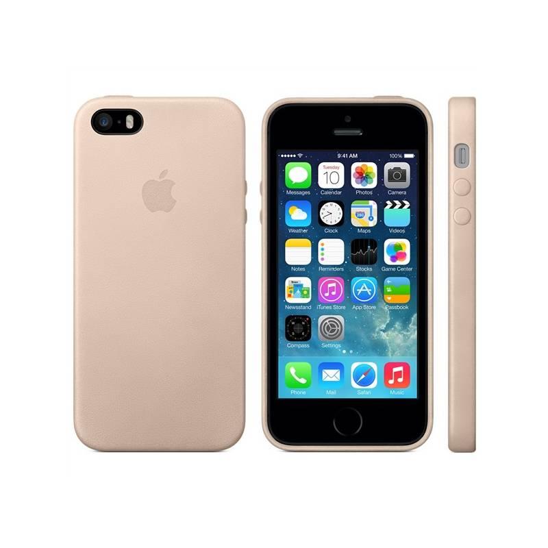 Kryt na mobil Apple pro iPhone 5s Case (MF042ZM/A) béžový, kryt, mobil, apple, pro, iphone, case, mf042zm, béžový