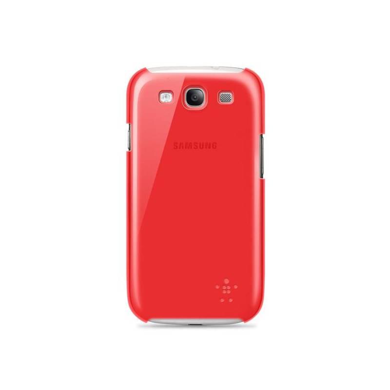 Kryt na mobil Belkin Snap Shield Tint pro Samsung Galaxy SIII (F8M403cwC04) červený, kryt, mobil, belkin, snap, shield, tint, pro, samsung, galaxy, siii, f8m403cwc04