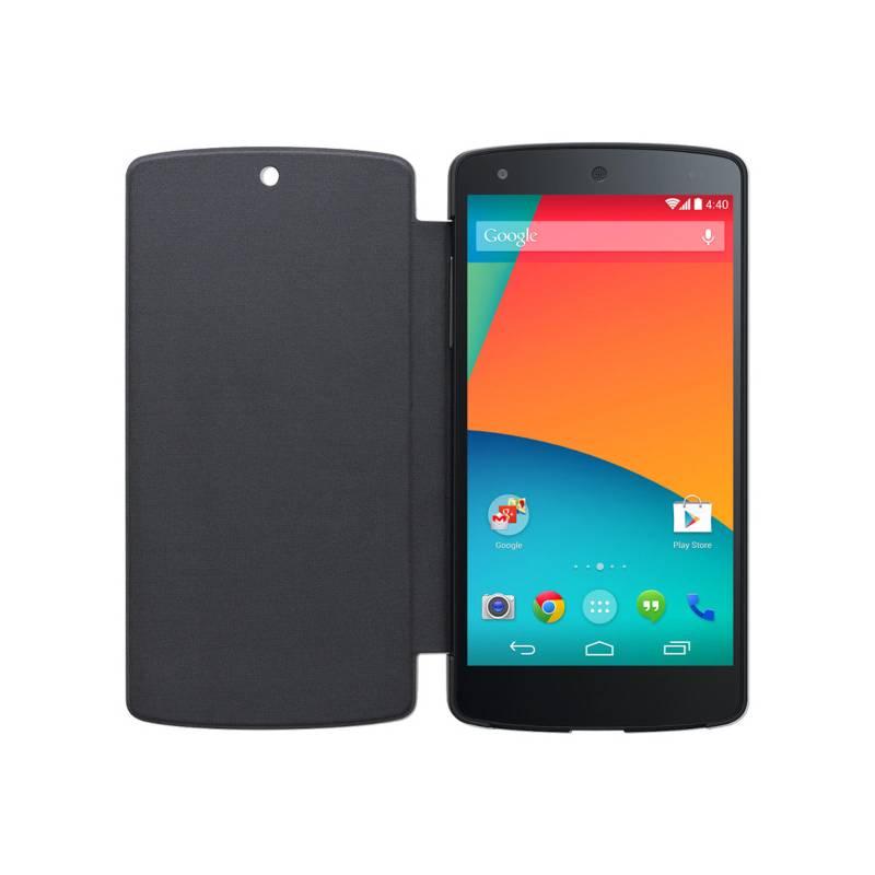 Kryt na mobil LG Quick Cover flip pro Nexus 5 (CCF-300.ACUSBK) černý, kryt, mobil, quick, cover, flip, pro, nexus, ccf-300, acusbk, černý