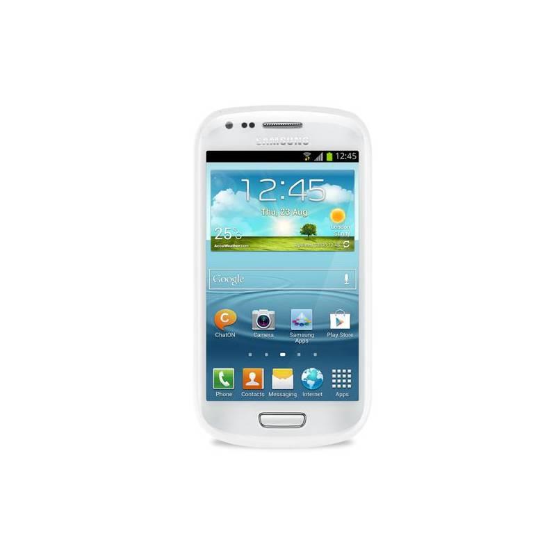 Kryt na mobil Puro CLEAR pro Samsung Galaxy S3 Mini (SGI8190CLEARWHI) bílý, kryt, mobil, puro, clear, pro, samsung, galaxy, mini, sgi8190clearwhi, bílý