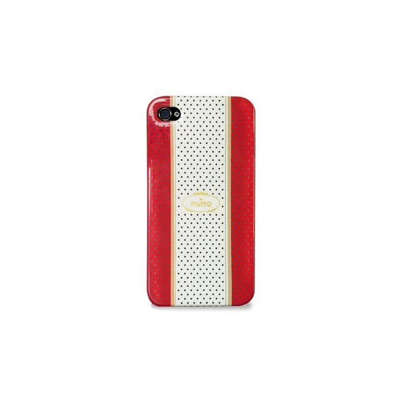 Kryt na mobil Puro GOLF pro Apple iPhone 4/4S (IPC4GOLF4) červený, kryt, mobil, puro, golf, pro, apple, iphone, ipc4golf4, červený