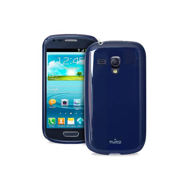 Kryt na mobil Puro PLASMA pro Samsung Galaxy S3 Mini (SGI8190PLASMABLUE) modrý, kryt, mobil, puro, plasma, pro, samsung, galaxy, mini, sgi8190plasmablue
