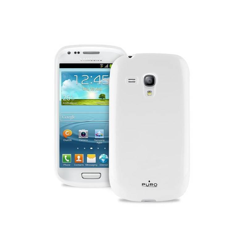 Kryt na mobil Puro PLASMA pro Samsung Galaxy S3 Mini (SGI8190PLASMAWHI) bílý, kryt, mobil, puro, plasma, pro, samsung, galaxy, mini, sgi8190plasmawhi