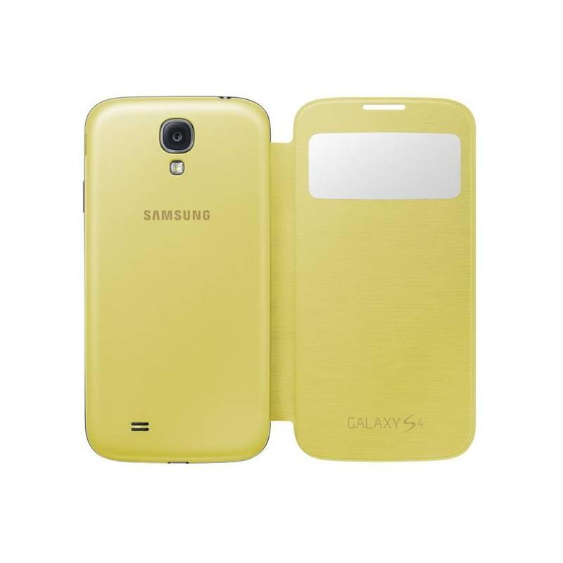 Kryt na mobil Samsung EF-CI950BYEG flip S-view pro Galaxy S4 (i9505) (EF-CI950BYEGWW) žlutý, kryt, mobil, samsung, ef-ci950byeg, flip, s-view, pro, galaxy, i9505, ef-ci950byegww