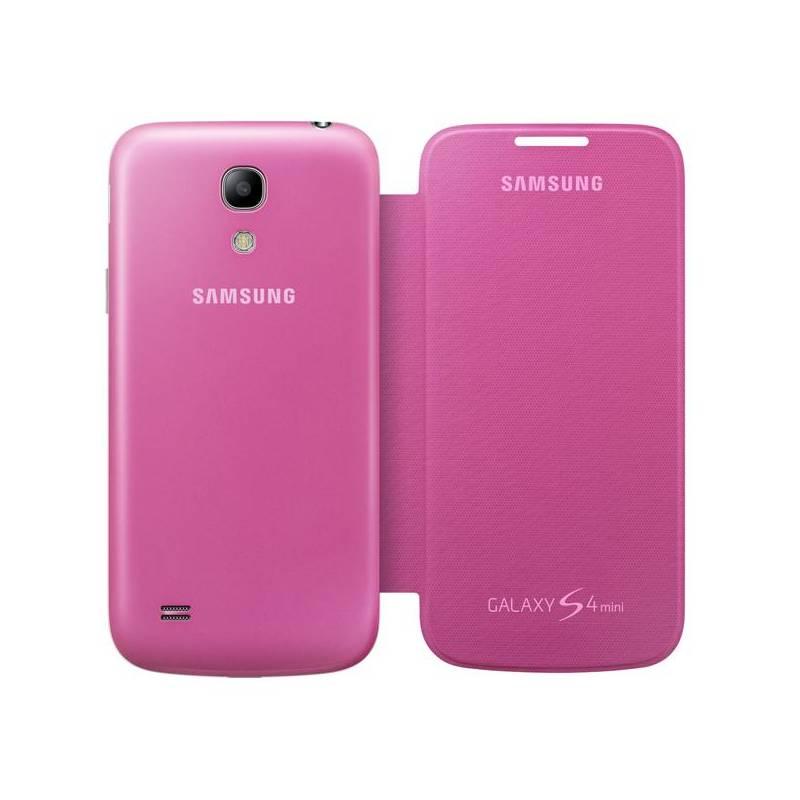 Kryt na mobil Samsung EF-FI919BP flip pro Galaxy S4 mini (i9195) (EF-FI919BPEGWW) růžový, kryt, mobil, samsung, ef-fi919bp, flip, pro, galaxy, mini, i9195, ef-fi919bpegww