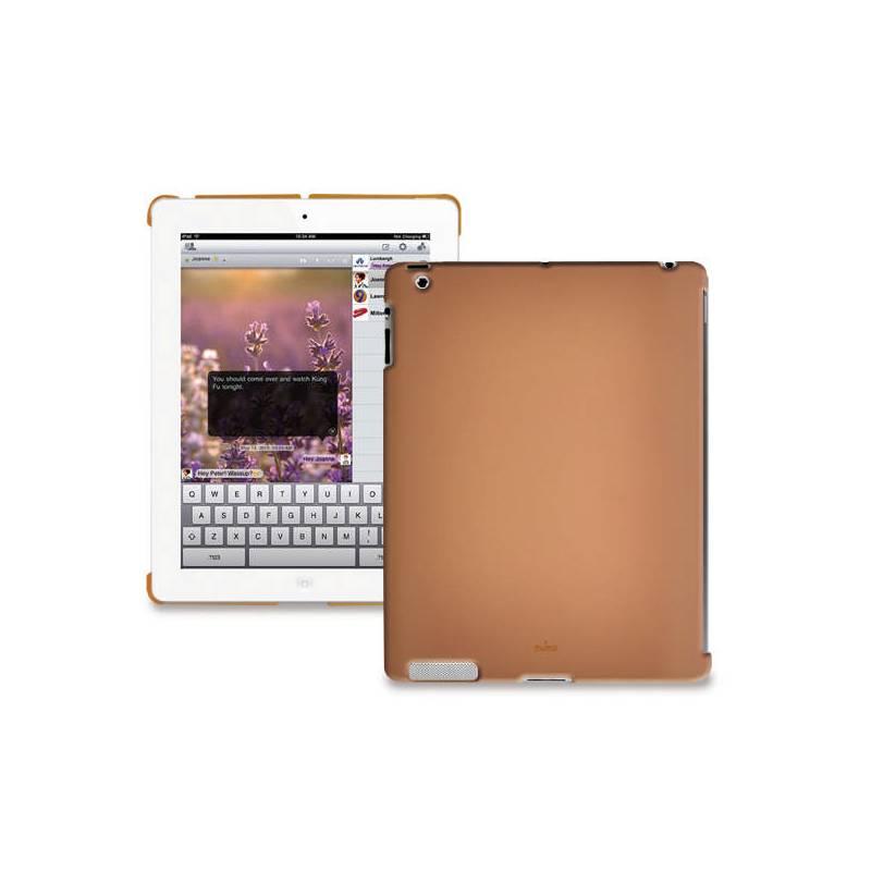 Kryt Puro iPad 2 back cover soft touch (IPAD2BCOVERBRW) hnědé, kryt, puro, ipad, back, cover, soft, touch, ipad2bcoverbrw, hnědé