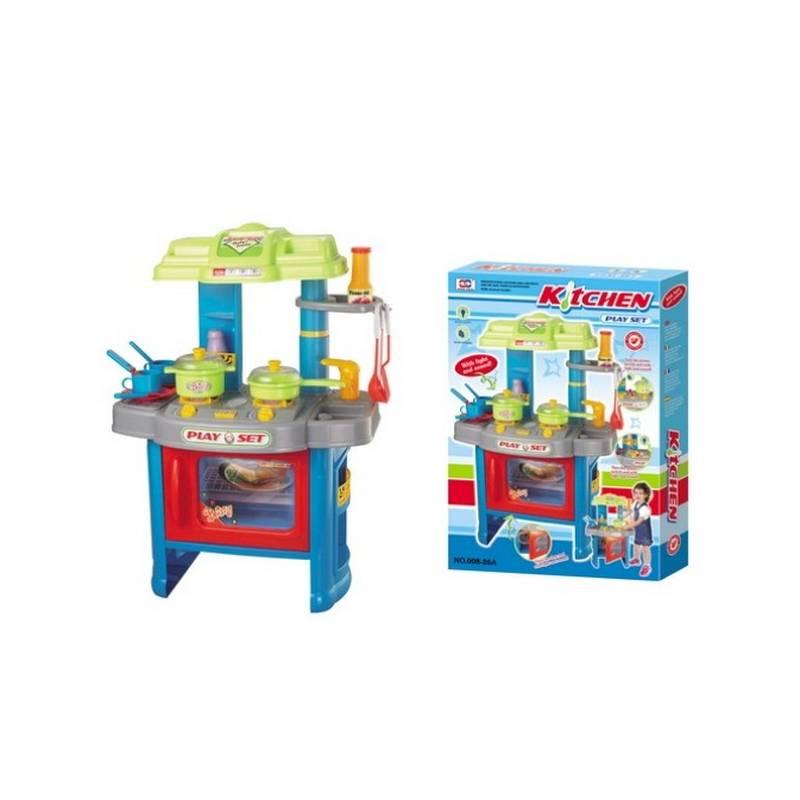 Kuchyňka G21 s příslušenstvím modrá, kuchyňka, g21, příslušenstvím, modrá