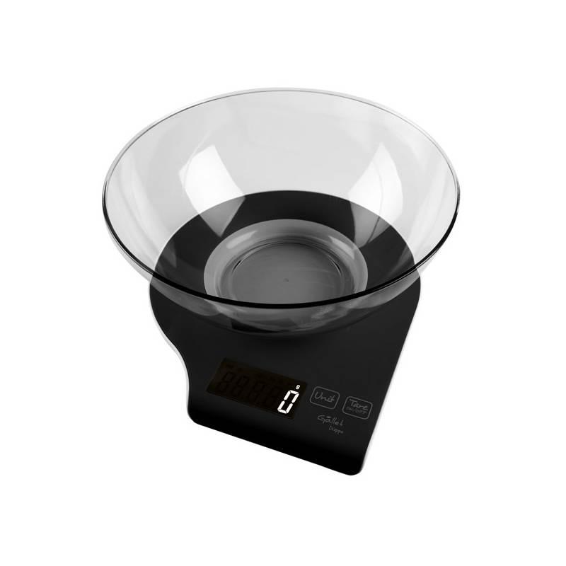 Kuchyňská váha Gallet BAC 837B černá, kuchyňská, váha, gallet, bac, 837b, černá