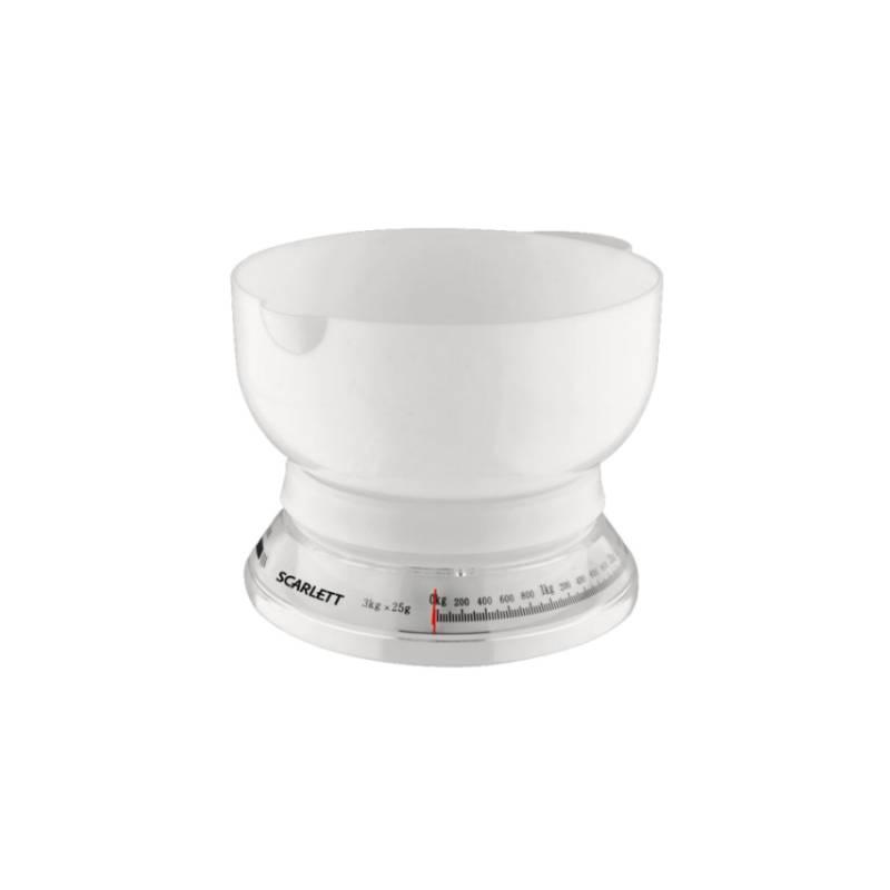 Kuchyňská váha Scarlett SC 1210 bílá, kuchyňská, váha, scarlett, 1210, bílá