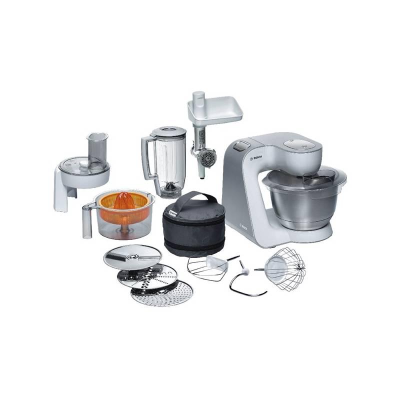 Kuchyňský robot Bosch MUM54240 stříbrný/bílý, kuchyňský, robot, bosch, mum54240, stříbrný, bílý