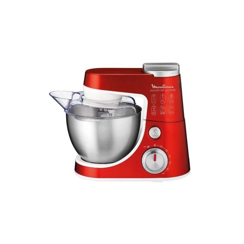 Kuchyňský robot Moulinex QA 401 GB7 Masterchef Gourmet červený (vrácené zboží 2500000442), kuchyňský, robot, moulinex, 401, gb7, masterchef, gourmet, červený, vrácené