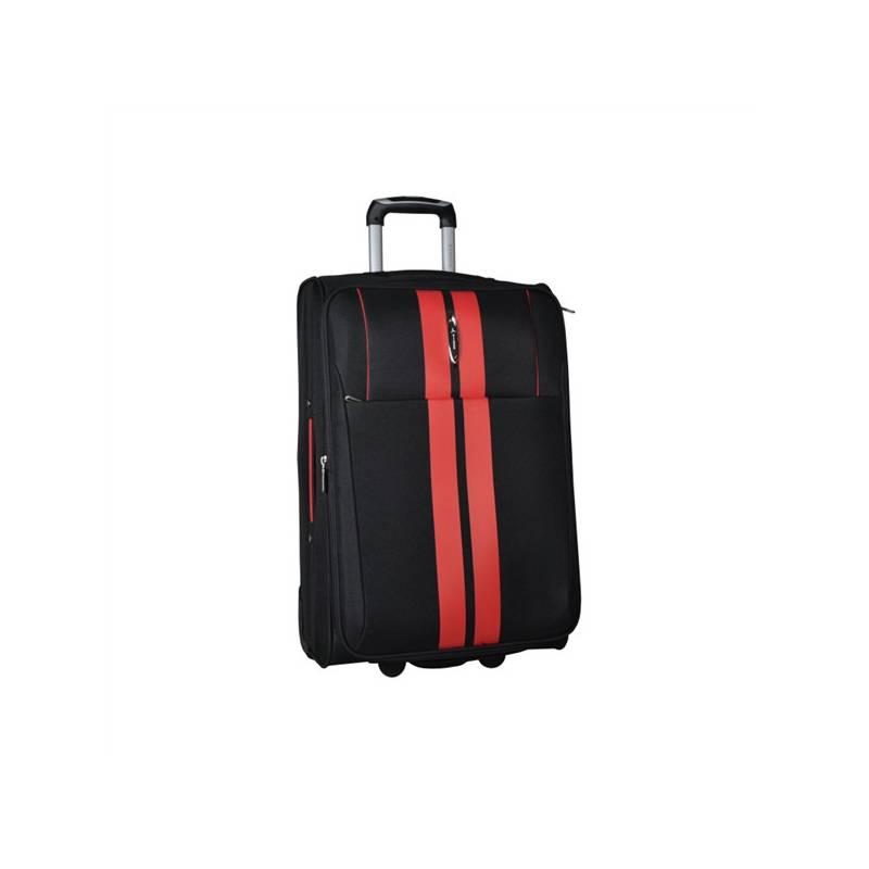 Kufr cestovní Azure Sirocco T-827/3-60 černý/červený, kufr, cestovní, azure, sirocco, t-827, 3-60, černý, červený