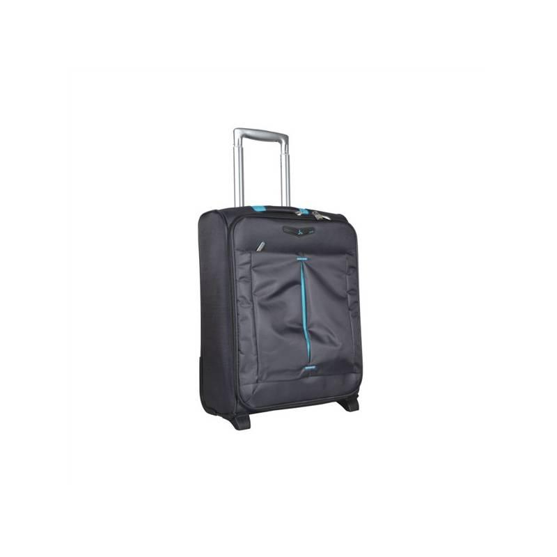 Kufr cestovní Azure T-939/3-50 šedý/tyrkysový, kufr, cestovní, azure, t-939, 3-50, šedý, tyrkysový