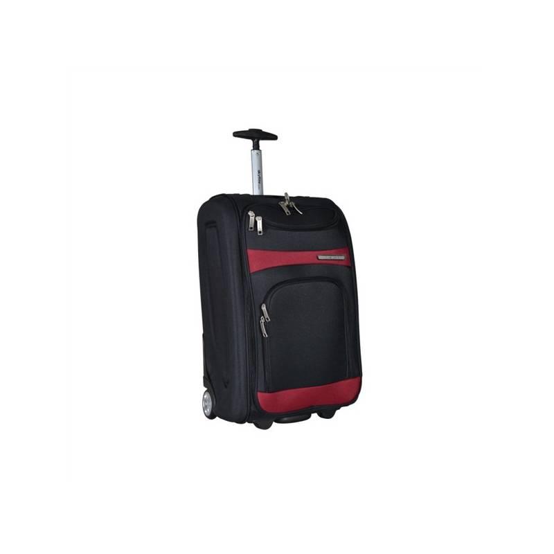 Kufr cestovní Skyflite T-1003/1-55 černý/červený, kufr, cestovní, skyflite, t-1003, 1-55, černý, červený