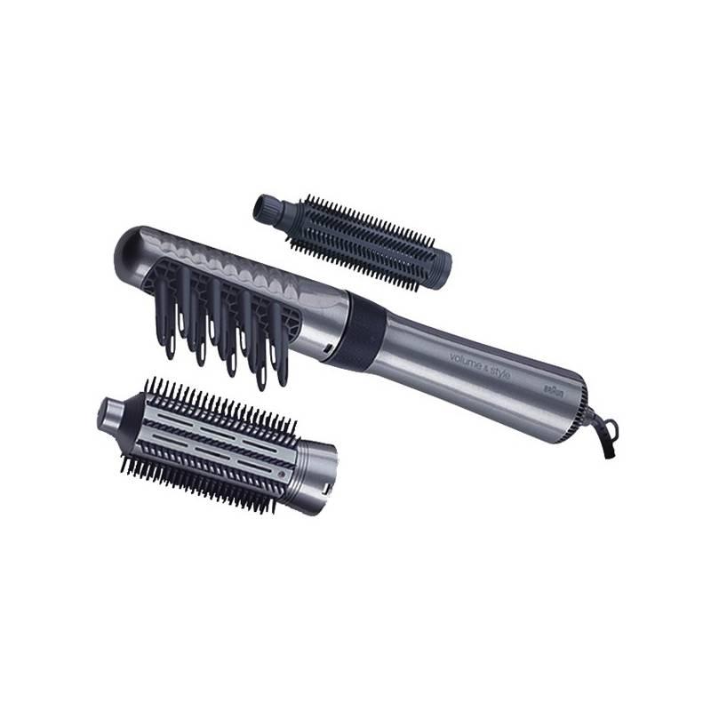 Kulma Braun SatinHair 5 AS330 černá/stříbrná, kulma, braun, satinhair, as330, černá, stříbrná