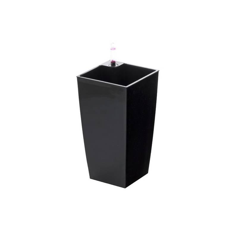Květináč G21 samozavlažovací Linea mini černý 14cm černý, květináč, g21, samozavlažovací, linea, mini, černý, 14cm