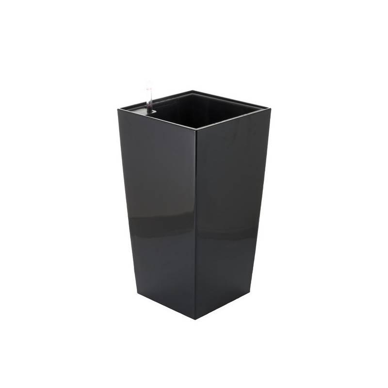 Květináč G21 samozavlažovací Linea small černý 28cm černý, květináč, g21, samozavlažovací, linea, small, černý, 28cm