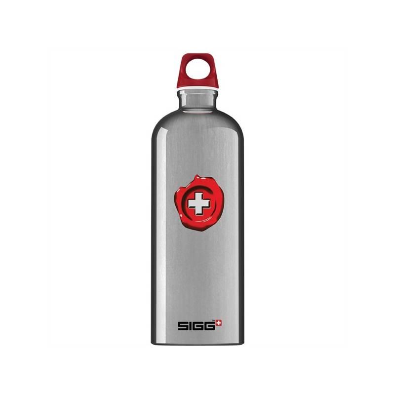 Láhev na pití Sigg Traveller Traveller Swiss Quality 1,0 L - hliník, láhev, pití, sigg, traveller, swiss, quality, hliník